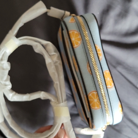 Coach Orange Slice Crossbody Camera Bag - Picture 4 of 6